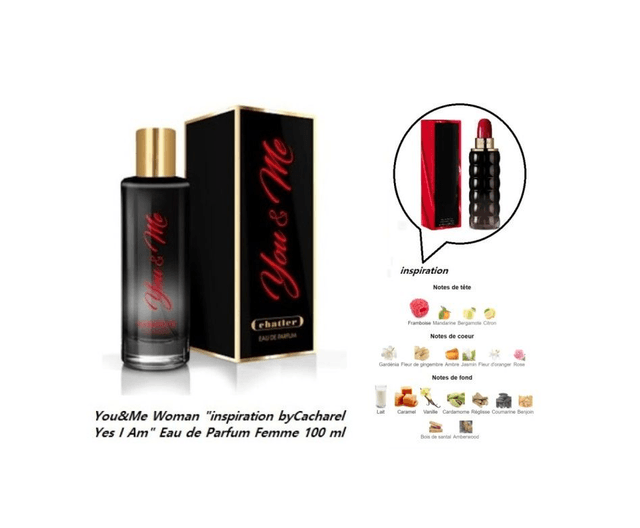 You&Me Woman "inspi Cacharel Yes I Am " Eau de Parfum Femme 100 ml