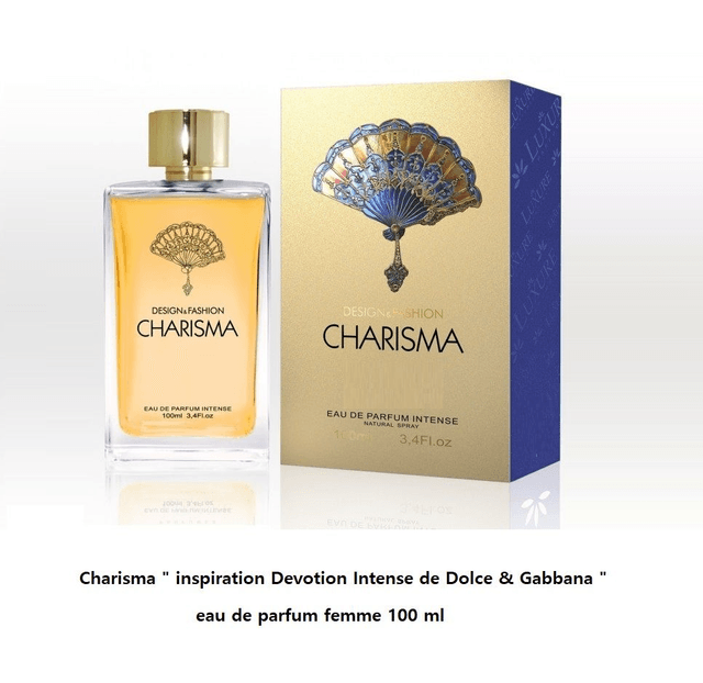 Charisma " inspi Devotion Intense de D&G " eau de parfum femme 100 ml