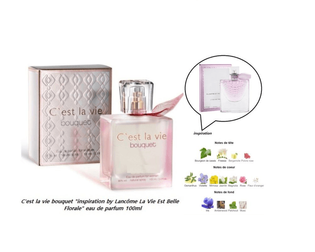 C'est la vie bouquet " inspiration by Lancôme La Vie Est Belle Florale " eau de parfum 100ml