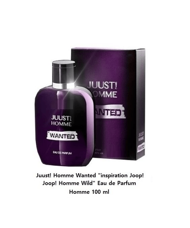 Juust! Homme Wanted " inspiration Joop! Joop! Homme Wild " Eau de Parfum Homme 100 ml