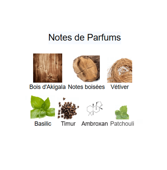 Noble Essence "inspi des Parfums Essentiels Bois Impérial" eau de parfum unisexe 100 ml