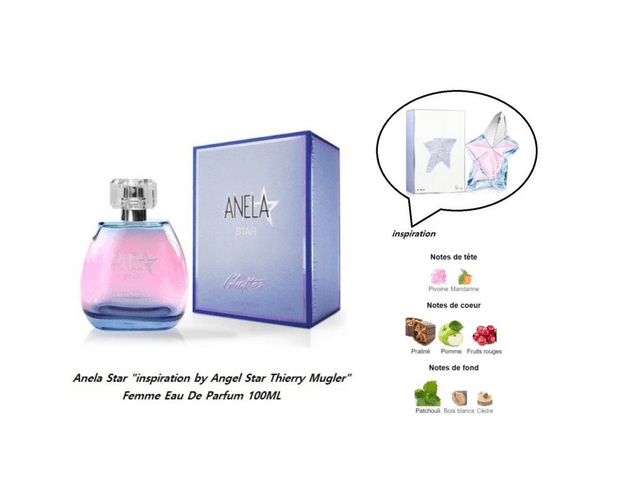 Anela Star " inspiration by Angel Star Thierry Mugler " Femme Eau De Parfum 100ML