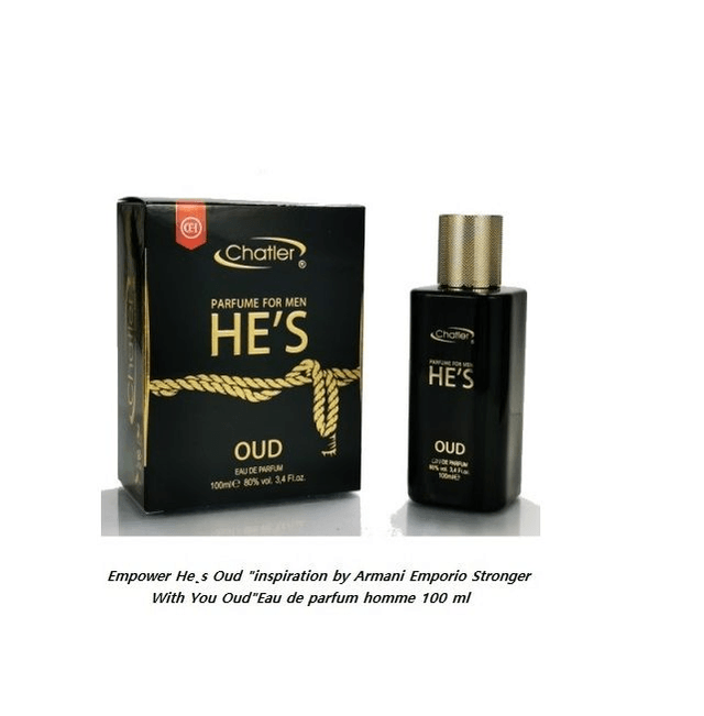 Empower He’s Oud " inspiration by Armani Emporio Stronger With You Oud " Eau de parfum homme 100 ml 