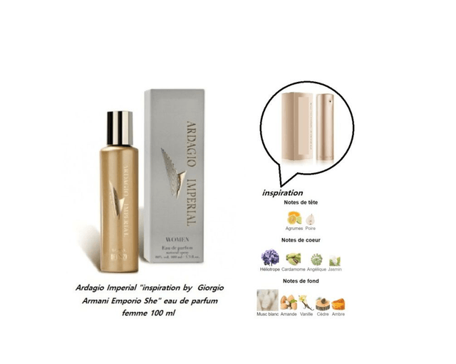 Ardagio Imperial " inspiration by  Giorgio Armani Emporio She " eau de parfum femme 100 ml