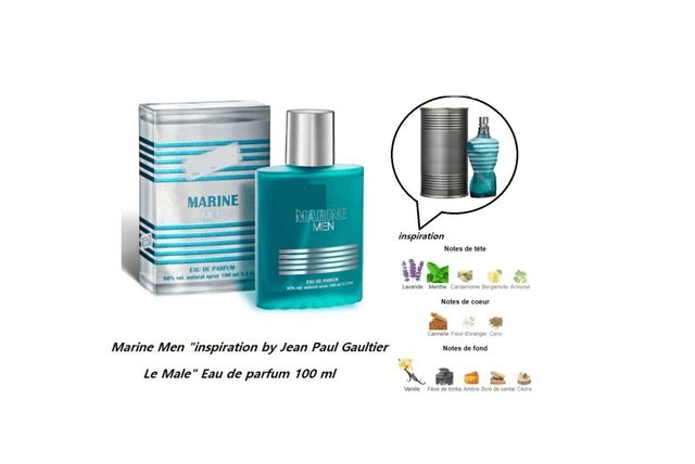 Marine Men " inspiration by Jean Paul Gaultier Le Male " Eau de parfum 100 ml