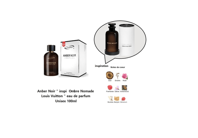 Anber Noir " inspi Ombre Nomade Louis Vuitton " eau de parfum Unisexe 100ml