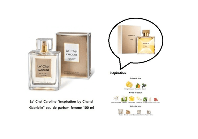 Le' Chel Caroline " inspiration by Chanel Gabrielle " eau de parfum  femme 100 ml