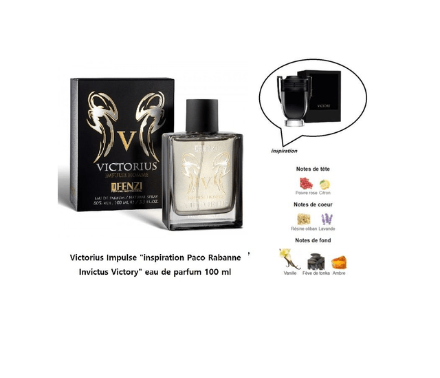  Victorius Impulse "inspiration Paco Rabanne Invictus Victory" eau de parfum 100 ml