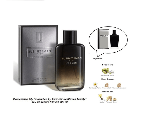 Businessman City " inspiration by Givenchy Gentleman Society " eau de parfum homme 100 ml