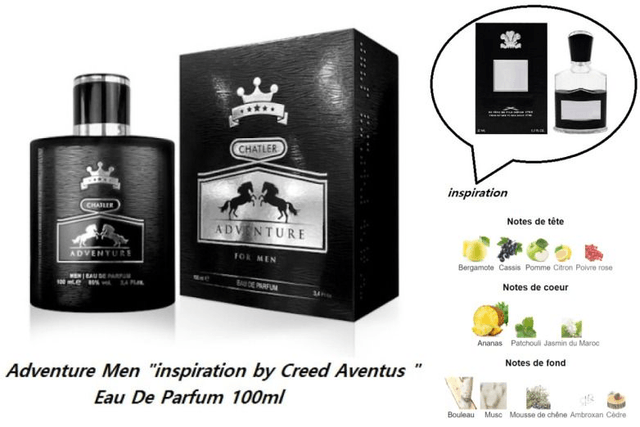 Adventure Men " inspiration by Creed Aventus  "  Eau De Parfum 100ml