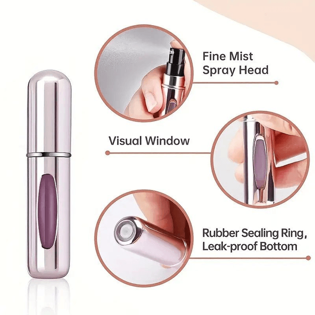 Flacon Pulvérisateur  rechargeable 5ml Mini Atomiseur De Parfum