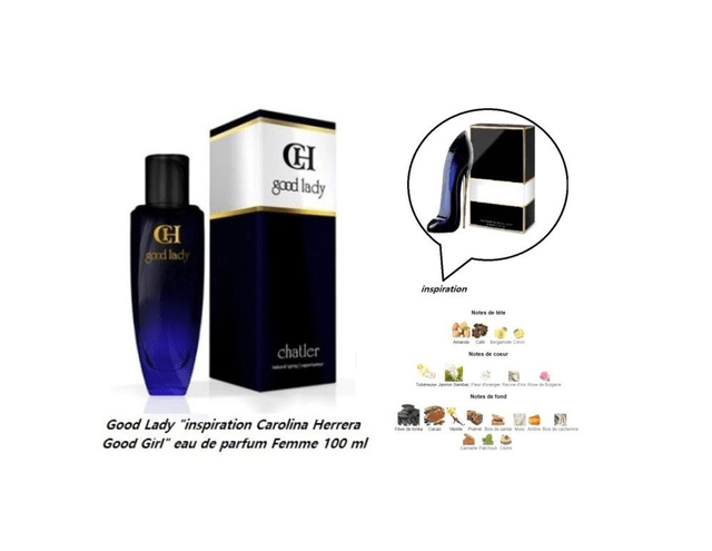 Good Lady " inspiration Carolina Herrera Good Girl " eau de parfum Femme 100 ml