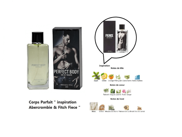 Corps Parfait est une eau de toilette pour homme 100 ml