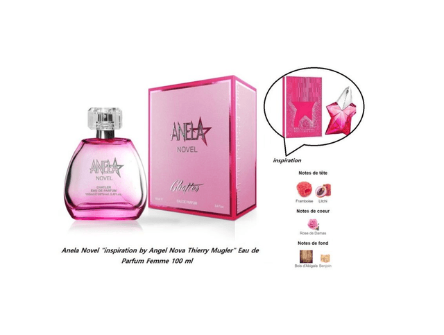  Anela Novel " inspiration by Angel Nova Thierry Mugler " Eau de Parfum Femme 100 ml