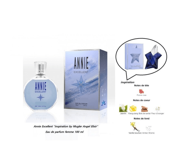  Annie Excellent " inspiration by Mugler Angel Elixir " Eau de parfum femme 100 ml