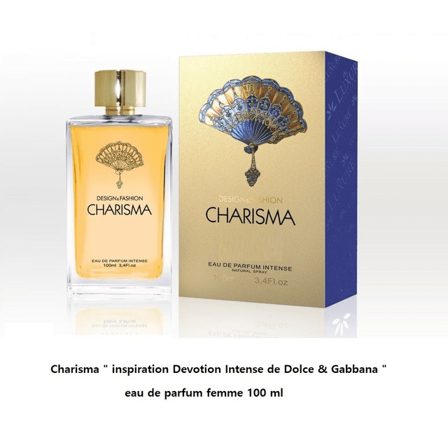 Charisma &quot; inspi Devotion Intense de D&amp;G &quot; eau de parfum femme 100 ml