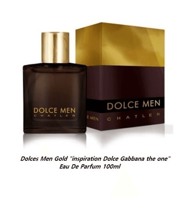 Dolces Men Gold &quot; inspiration Dolce Gabbana the one &quot; Eau De Parfum 100ml