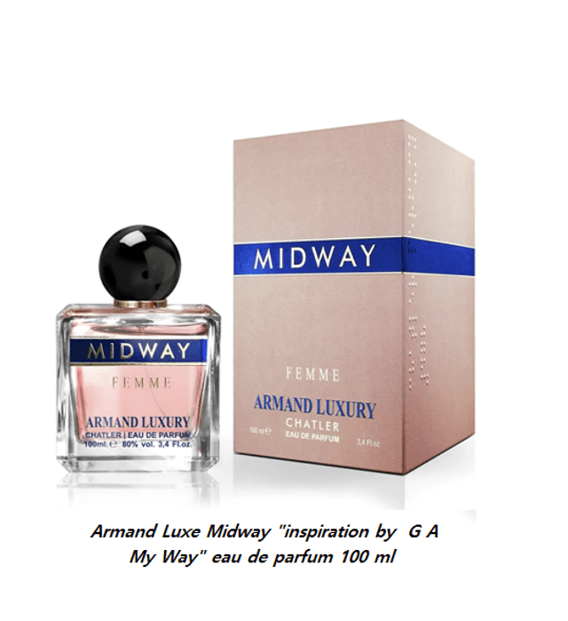 Armand Luxe Midway &quot; inspiration by  G A  My Way &quot; femme eau de parfum 100 ml