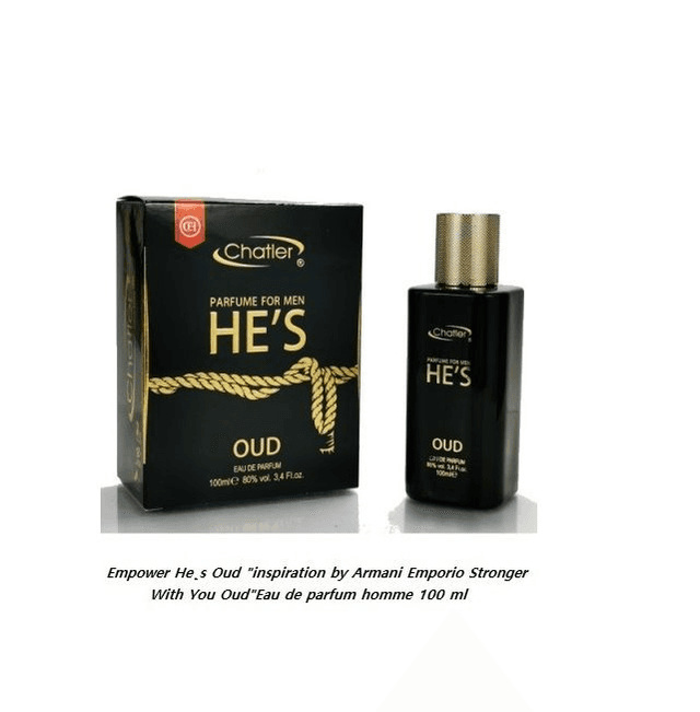 Empower He’s Oud &quot; inspiration by Armani Emporio Stronger With You Oud &quot; Eau de parfum homme 100 ml 