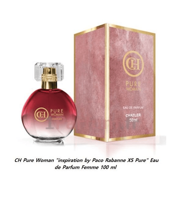CH Pure Woman &quot; inspiration by Paco Rabanne XS Pure &quot; Eau de Parfum Femme 100 ml