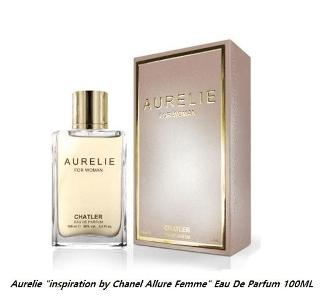 Aurelie &quot; inspiration by Chanel Allure Femme &quot; Eau De Parfum 100ML