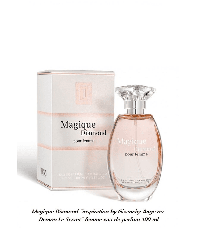 Magique Diamond &quot; inspiration by Givenchy Ange ou Demon Le Secret &quot; femme eau de parfum 100 ml 
