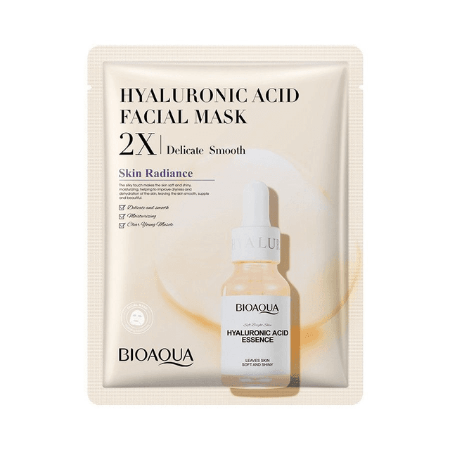 2 X MASQUES VISAGE À L&#039;ACIDE HYALURONIQUE 30GR BIOAQUA
