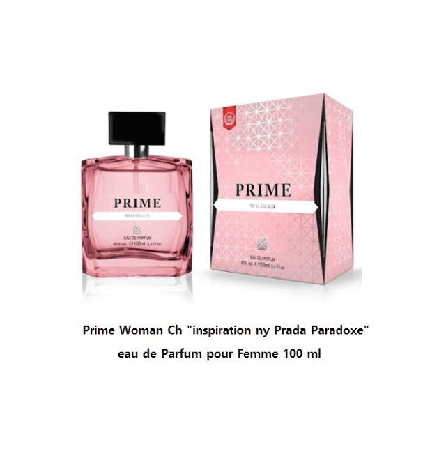 Prime Woman Ch &quot;inspiration Prada Paradoxe&quot; eau de Parfum pour Femme 100 ml
