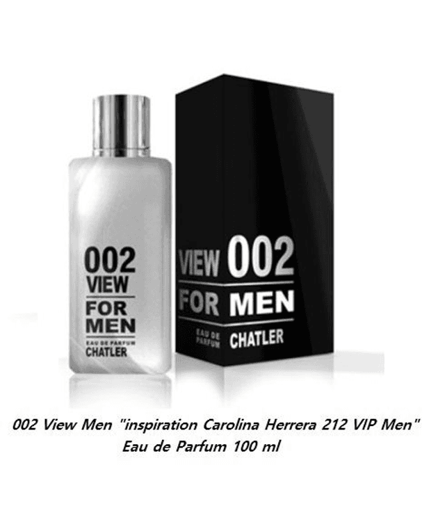 002 View Men &quot;inspiration Carolina Herrera 212 VIP Men&quot; Eau de Parfum 100 ml