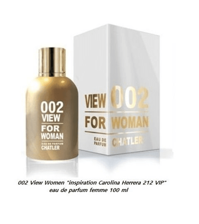 002 View Women &quot;inspiration by Carolina Herrera 212 VIP&quot; eau de parfum femme 100 ml