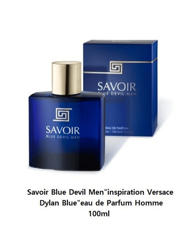 Savoir Blue Devil Men &quot; inspiration Versace Dylan Blue &quot; eau de Parfum Homme 100ml