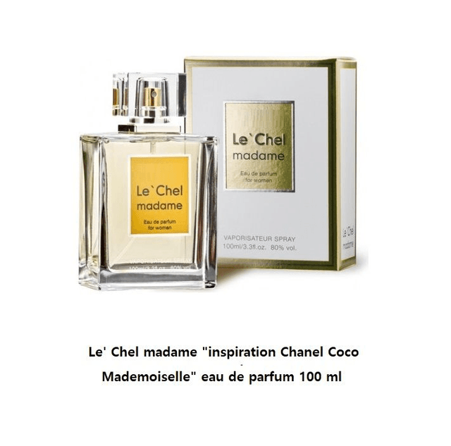 Le&#039; Chel madame &quot;inspiration Chanel Coco Mademoiselle&quot; eau de parfum 100 ml 
