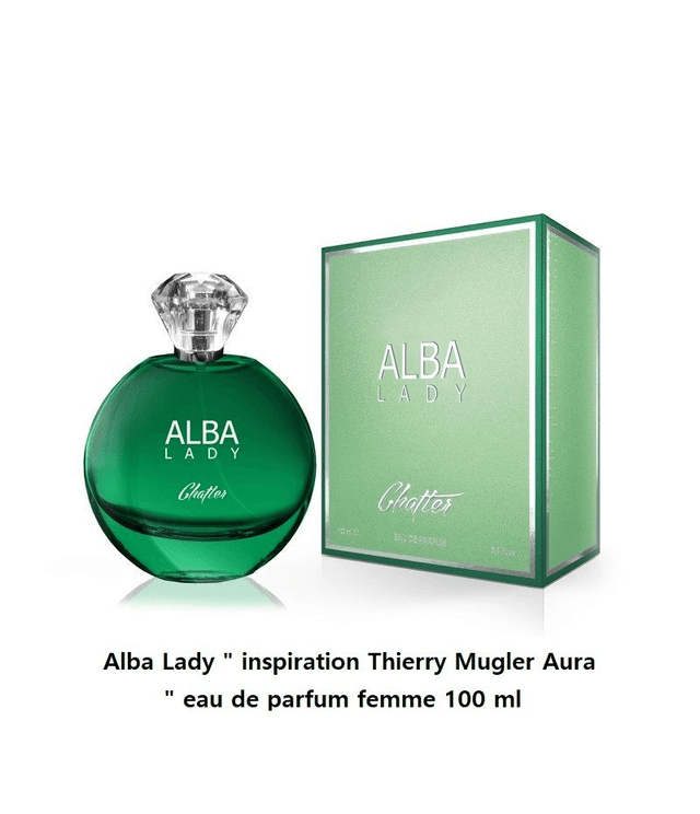 Alba Lady &quot; inspi Thierry Mugler Aura &quot; eau de parfum femme 100 ml