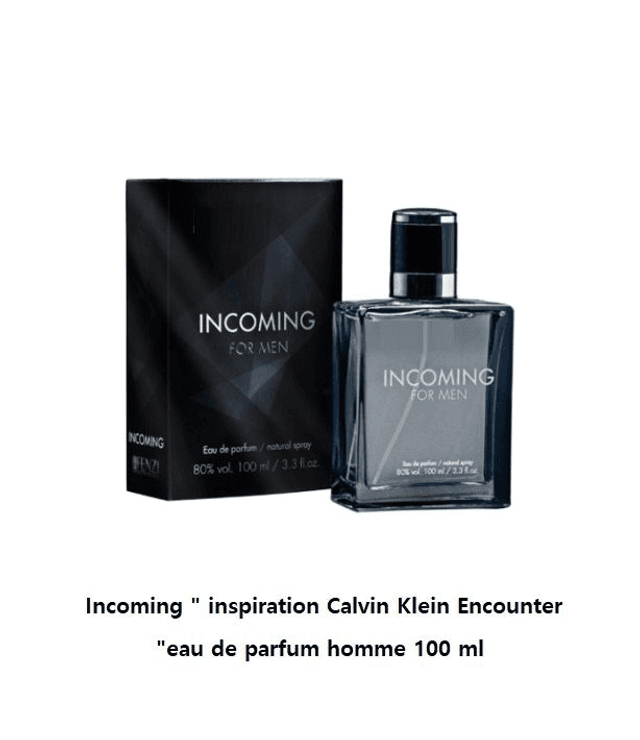 Incoming &quot; inspi  Calvin Klein Encounter &quot;eau de parfum homme 100 ml 