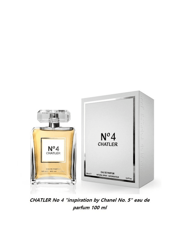CHATLER No 4 &quot; inspiration by Chanel No. 5 &quot; eau de parfum 100 ml