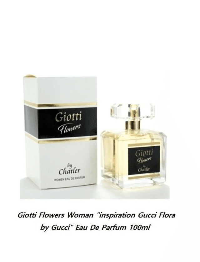Giotti Flowers Woman &quot;inspi Gucci Flora by Gucci &quot; Eau De Parfum femme  100ml