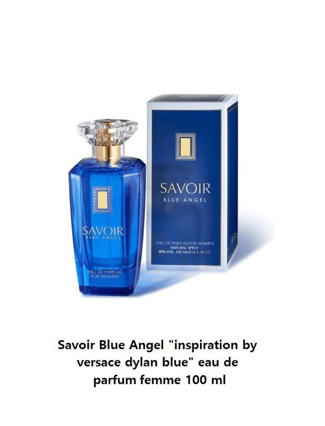Savoir Blue Angel &quot; inspiration by versace dylan blue &quot; eau de parfum femme 100 ml 