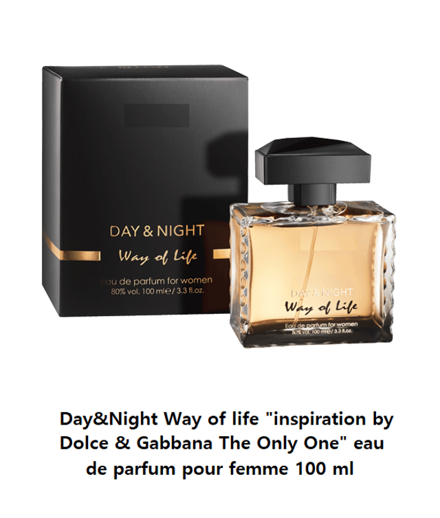 Day&amp;Night Way of life &quot; inspiration Dolce &amp; Gabbana The Only One &quot; eau de parfum pour femme 100 ml
