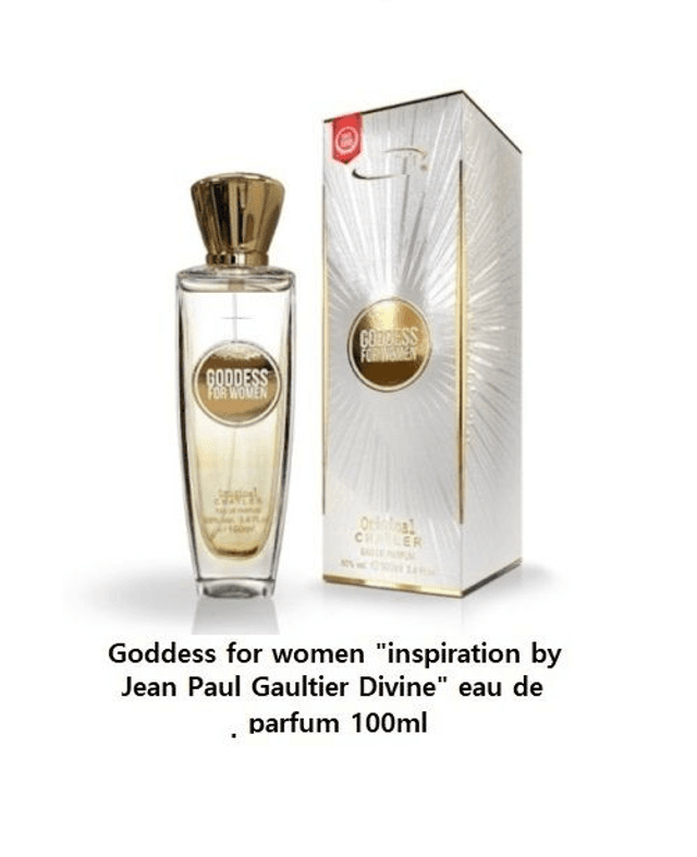 Goddess for women &quot; inspiration by Jean Paul Gaultier Divine &quot; eau de parfum 100ml