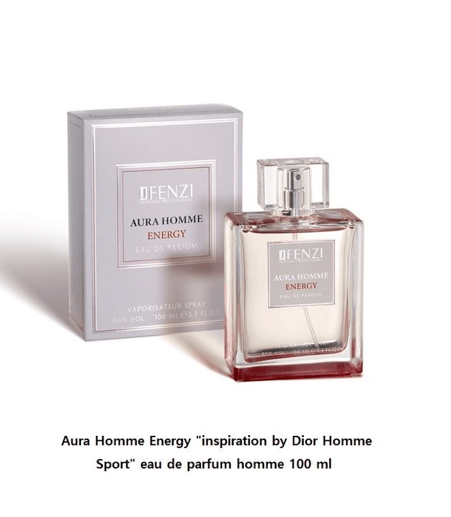 Aura Homme Energy  &quot; inspiration by Dior Homme Sport &quot; eau de parfum homme 100 ml
