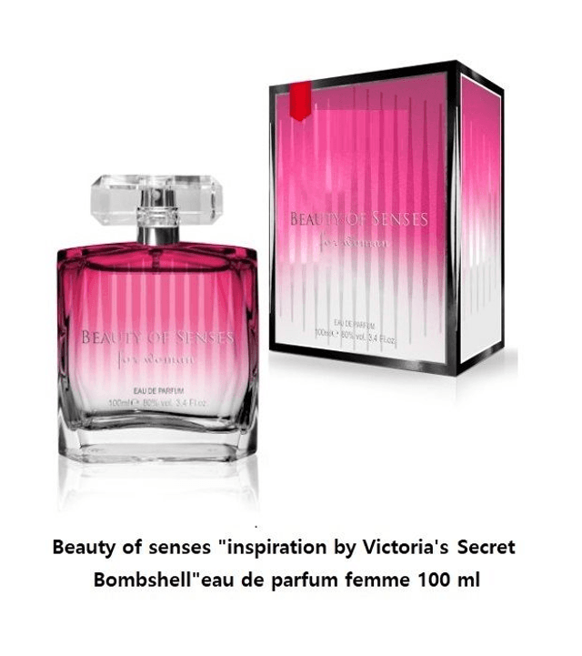 Beauty of senses &quot; inspiration by Victoria&#039;s Secret Bombshell &quot;eau de parfum femme 100 ml