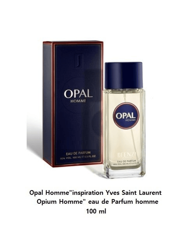 Opal Homme &quot; inspi  Yves Saint Laurent Opium Homme &quot; eau de Parfum homme 100 ml