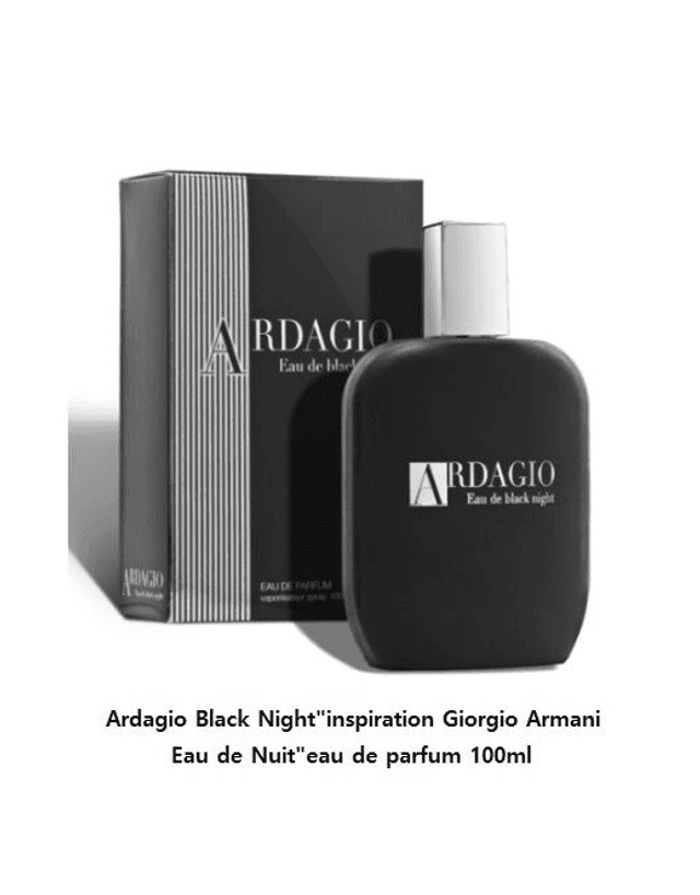 Ardagio Black Night &quot; inspiration G-A Eau de Nuit &quot; eau de parfum 100ml