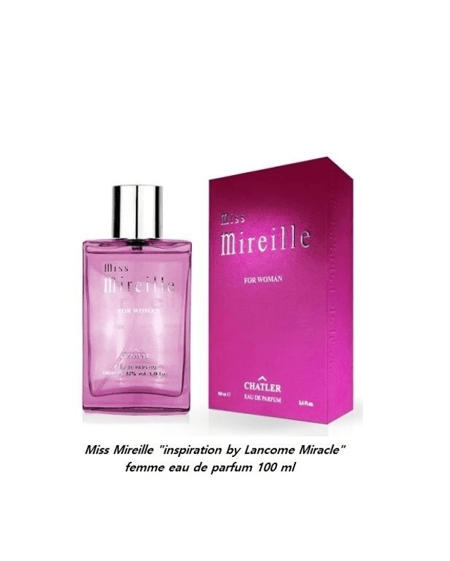 Miss Mireille &quot; inspi L miracle &quot; eau de parfum femme  100 ml 