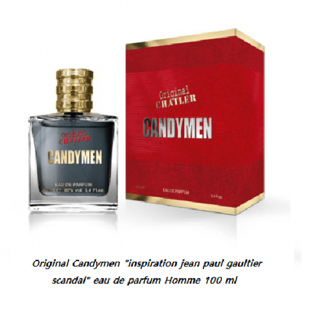 Original Candymen &quot; inspiration by jean paul gaultier scandal &quot; eau de parfum Homme 100 ml