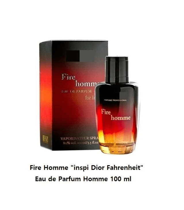 Fahnenhomme &quot;inspiration Dior Fahrenheit&quot; Eau de Parfum Homme 100 ml
