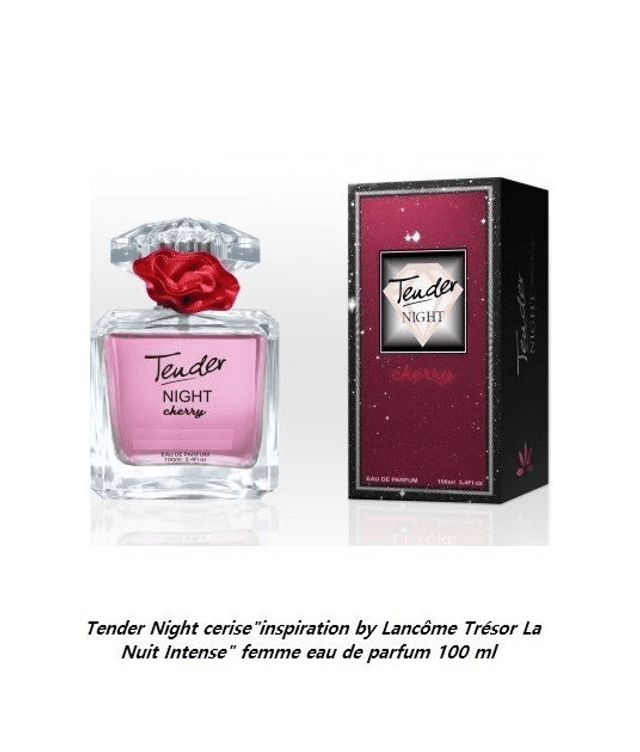 Tender Night cerise &quot; inspiration by Lancôme Trésor La Nuit Intense &quot; femme eau de parfum 100 ml